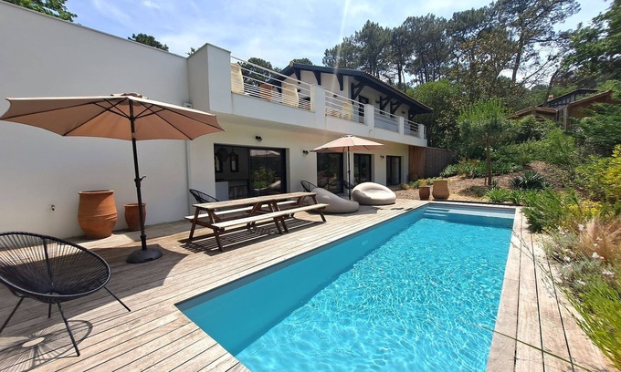 Pyla-sur-Mer Villa | Charming villa with heated pool near the beach