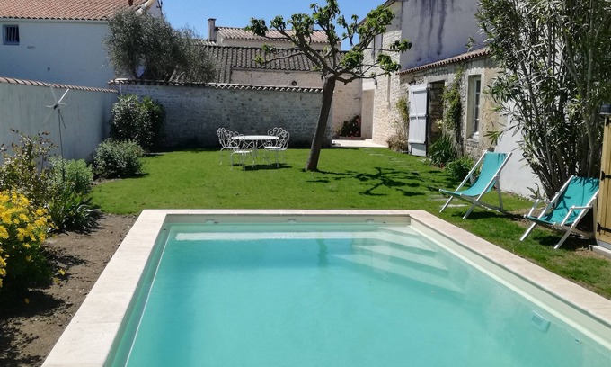 Dolus-d'Oleron Casa | Encantadora casa con piscina climatizada en la brillante isla de Oléron