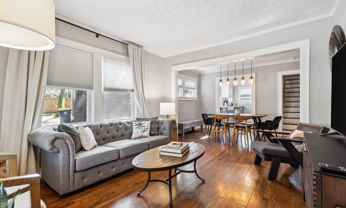 Ward Parkway Casa | Charming Waldo Retreat: Cozy Home with Historic Character and Modern Comforts