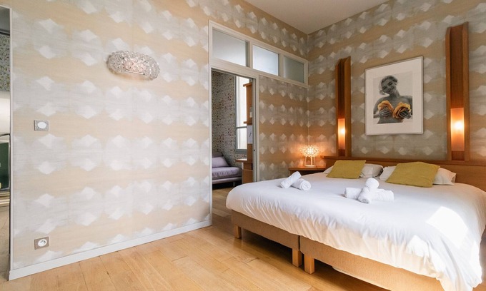 Cauderan Apartamento | Chartreuse du Parc - Chic et calme / 1 chambre ave