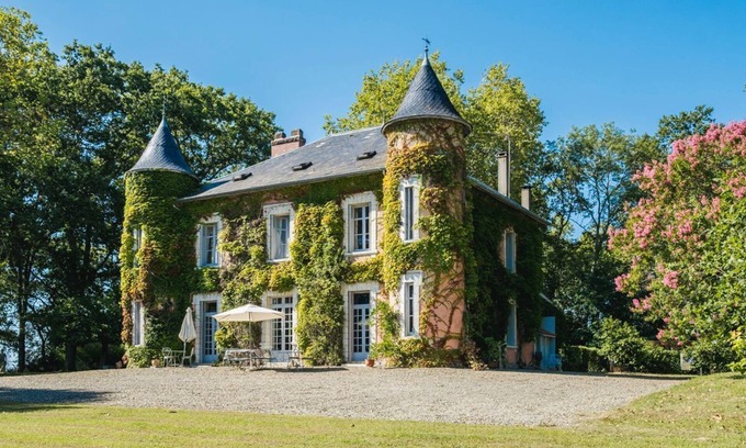 Sainte-Marie-de-Gosse Otro | Chateau Bellevue - Ocho Habitaciones , Capacidad 16