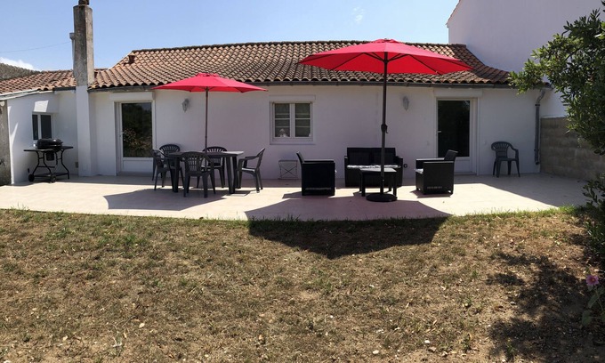 Les Boucholeurs Casa | Chatellaillon Les Boucholeurs Maison Terrasse et Jardin à 50 m de la mer