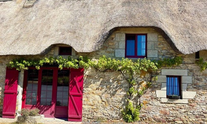 Grand-Champ Cabaña | CHAUMIERE LONGERE EN PIERRES 8 PERS - 10 MN VANNES, 20 MN GOLFE DU MORBIHAN