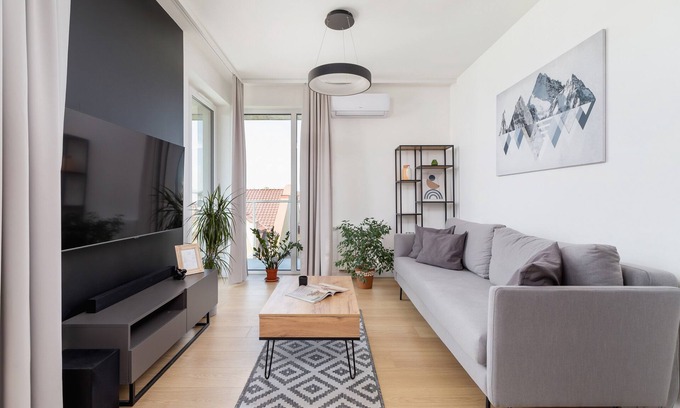 Pradnik Bialy Apartamento | Chełmońskiego by Renters Prestige