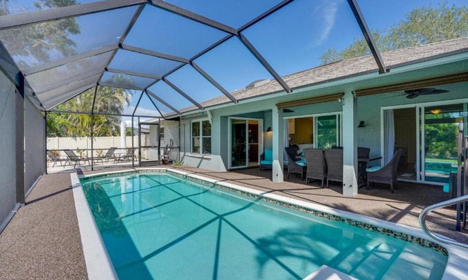 Three Oaks Casa | Cheery Fort Myers Vacation Rental with Private Pool!