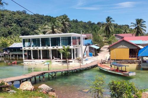 Koh Rong Apartamento | Chener guesthouse 1 Quince bed Sea view room