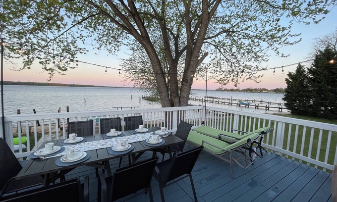 Magnolia Casa | Chesapeake Bay Waterfront Home with Private Beach, Stunning Views