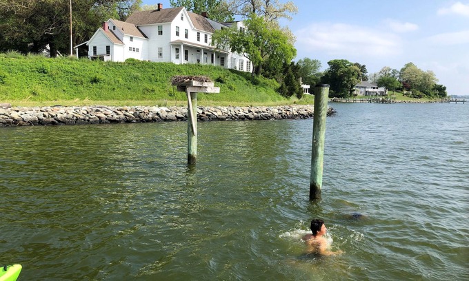 Lusby Otro | Waterfront 5+ dormitorios 7-Acre Histórico Granja Cerca Solomons Island & Bay