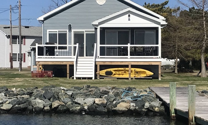 Crisfield Casa | Chesapeake Waterfront con muelle privado en Crisfield, Maryland
