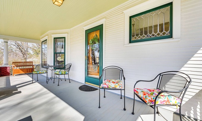 Atlantic Casa | 'Chestnut Hill' Vintage Farmhouse w/ Deck & Yard