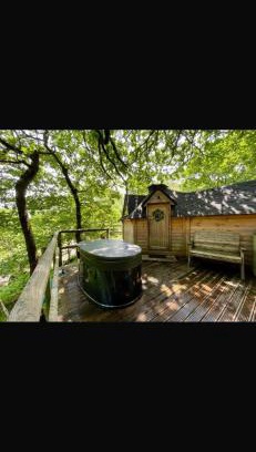 Llanelltyd Apartamento | Chestnut Tree House with Hot tub & Sauna