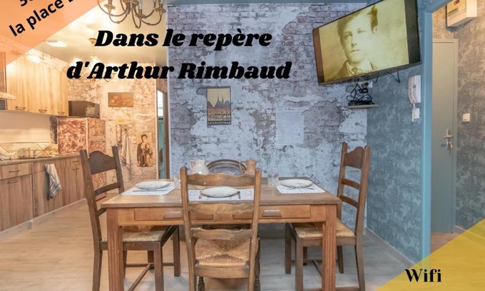 Charleville-Mezieres Apartamento | Chez Arthur Rimbaud