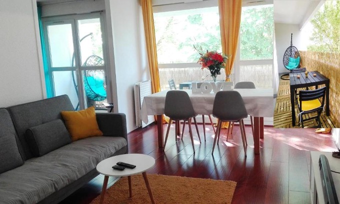 Talence Apartamento | "CHEZ AURELIE" T5 100m2 4ch 2sdb parking terrasse TALENCE