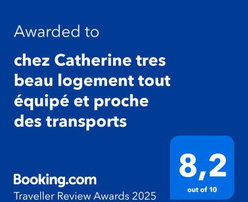 Saint-Mauront Apartamento | chez Catherine tres beau logement tout équipé et proche des transports