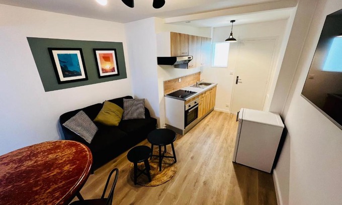 Boulogne-Centre Apartamento | Chez Chromatique, 2 pers, hyper centre-ville