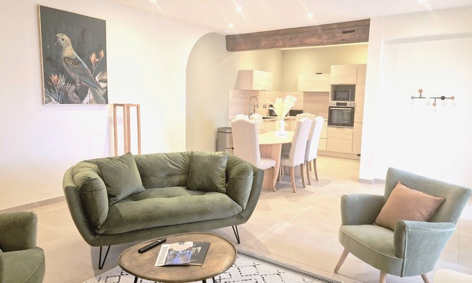 Pezenas Apartamento | Chez Diane, Gîte Haut de Gamme Avec Sauna et Piscine, à Pézenas