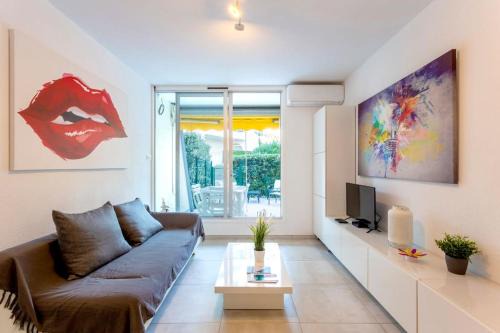 La Petite Motte Apartamento | Chez Erika - Magnifique T2 climatisé avec parking privé à quelques mètres des plages