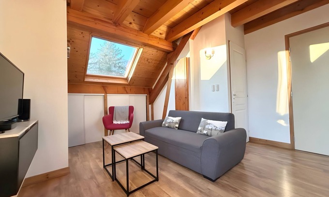 Saint-Pierre-d'Albigny Apartamento | Chez Fred 202 - parking, wifi - clg savoie