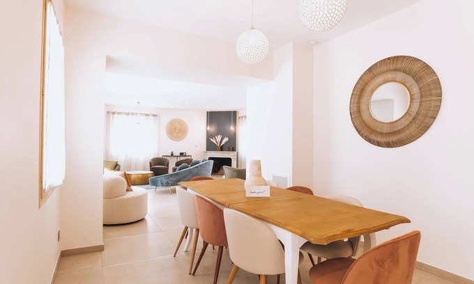 Caux Apartamento | Chez Jean-françois, Grand Gîte Familial Haut de Gamme Avec Sauna et Piscine