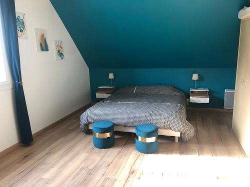Saacy-sur-Marne Cama Y Desayuno | Chez Manon et Martin - Chambre à la campagne avec Spa extérieur