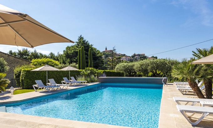 Crillon-le-Brave Apartamento | 'chez Nous' Pour 2 Personnes, Calme, Pied du Mont-ventoux, Piscine, Wifi, Clim