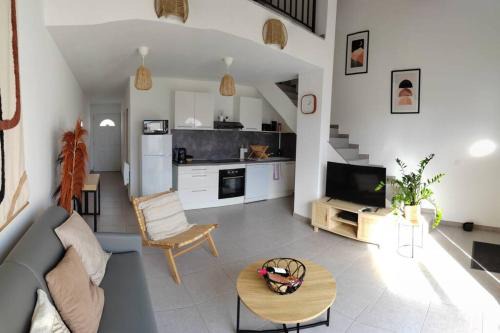 Fos-sur-Mer Apartamento | Chez Roberto/Jardin/Parking