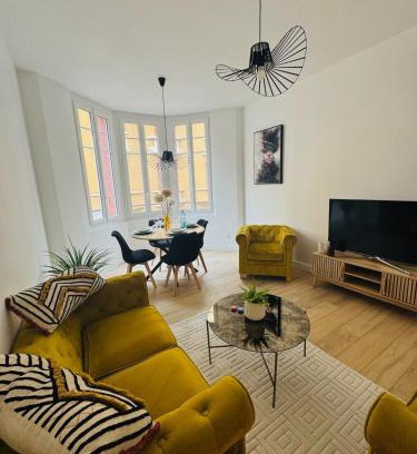 Cœur de Ville Apartamento | Chez Rose Appartement cosy centre ville