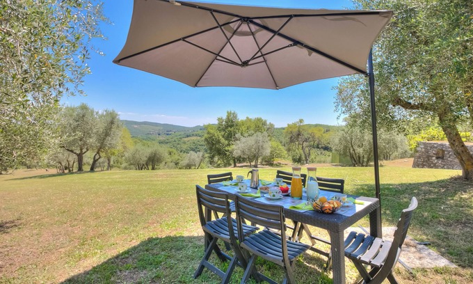 Radda in Chianti Apartamento | Chianti Home Private Panoramic Garden, Radda in Chianti, Italy