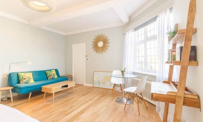 St. Pancras Apartamento | Chic 1 Bed Studio Flat in Popular Bloomsbury