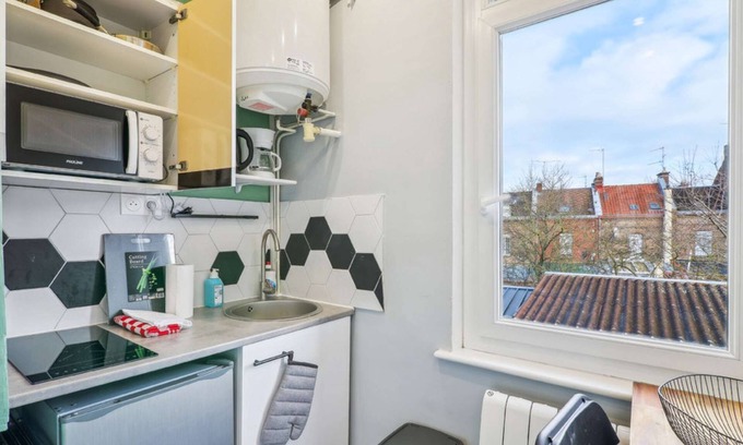 Sainte-Anne - Faubourg Noyon Apartamento | Chic and comfortable studio