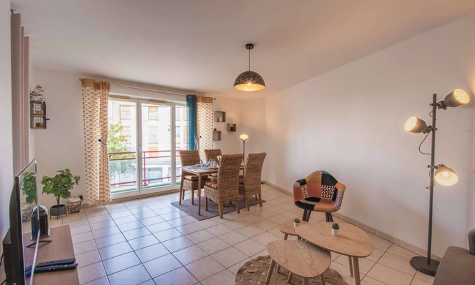 Centre Ville Rive Gauche Apartamento | Chic apart with parking at the city centre