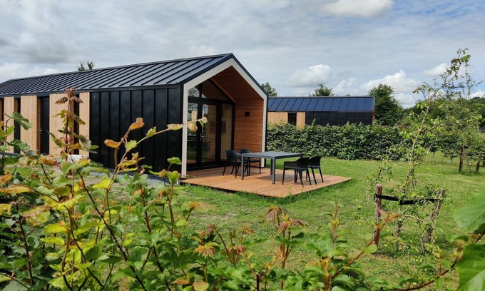 Bant Chalet De Esquí | Chalet en Flevoland con jardín amplio