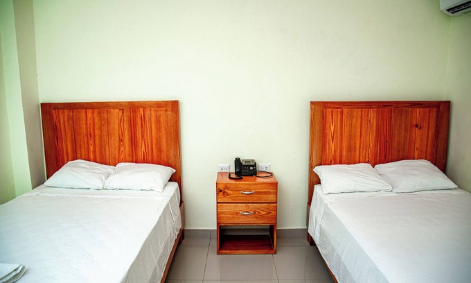 Punta Cana Apartamento | Hotel chic en Punta Cana (habitación con 2 camas dobles).