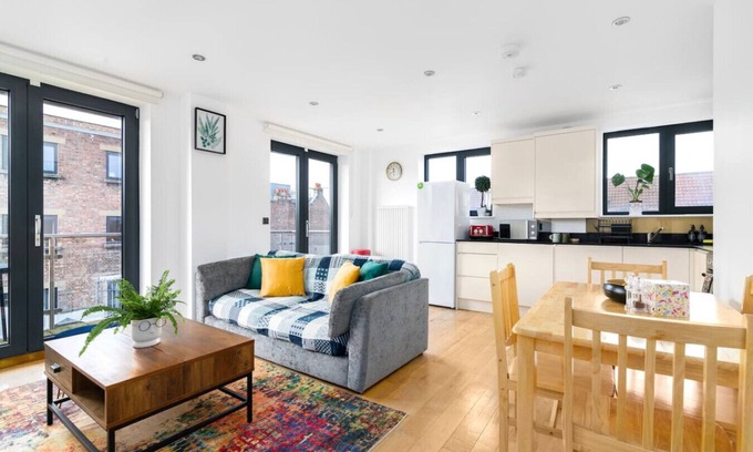 Haggerston Apartamento | London City Hoxton Shoreditch 2 Bdr 2 Bath Balcony