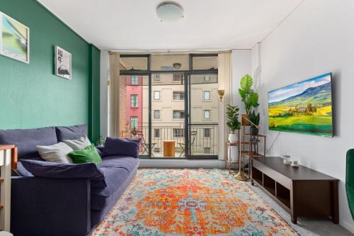 Chippendale Apartamento | Chic Inner-City 1 Bedroom with Private Balcony