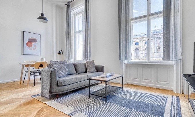 Neubau Apartamento | Chic Innere Stadt 2BR w/ Elevator, Best Location in Vienna, by Blueground