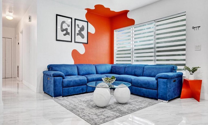 Golden Glades Casa | Chic Miami Escape- 4 Bedrooms, Game Room, Fire Pit, Pergola