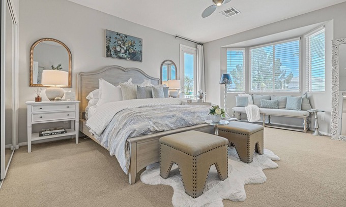 Spring Valley Casa | Chic & Spacious 5BD Summerlin South Villa + Private Pool & Hot Tub
