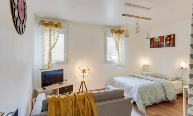 Centre Ville Rive Gauche Apartamento | Chic Studio Avec Parking au Centre-ville