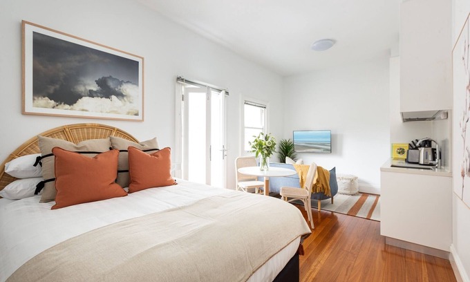 Lewisham Apartamento | Chic Studio With Patio 20 min From CBD