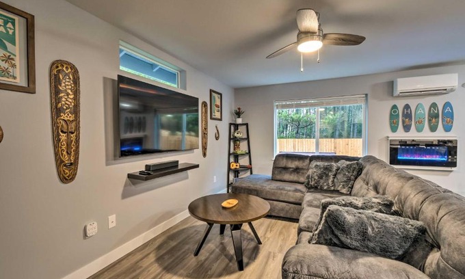 Westport Casa | Chic Westport Getaway with Hot Tub and Fireplace!