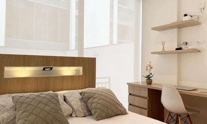 Calle 100 Apartamento | [Chicó District] - Suite with Terrace/Free Netflix