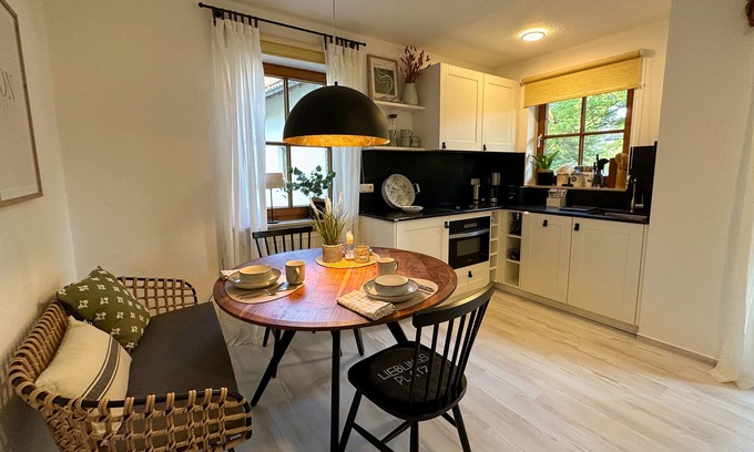 Arlaching Apartamento | Chiemseeflair - Ferienresidenz Chiemseestrand, 36m², 1-4pers., Balkon