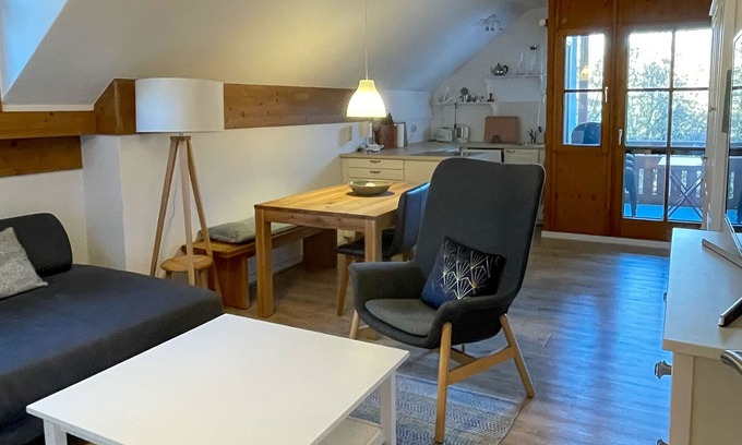 Arlaching Apartamento | ChiemseeLuft on the 2nd floor, 45sqm with garden view and 2 bedrooms