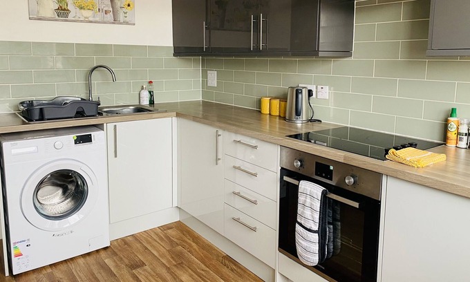 Rushmoor District Apartamento | Apartamento-Baño con bañera-Vista a la Calle