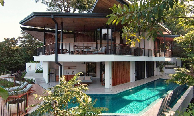 Playa Hermosa Cóbano Villa | Cielo Vivo Villa With Extraordinary Ocean, Beach and Jungle Views