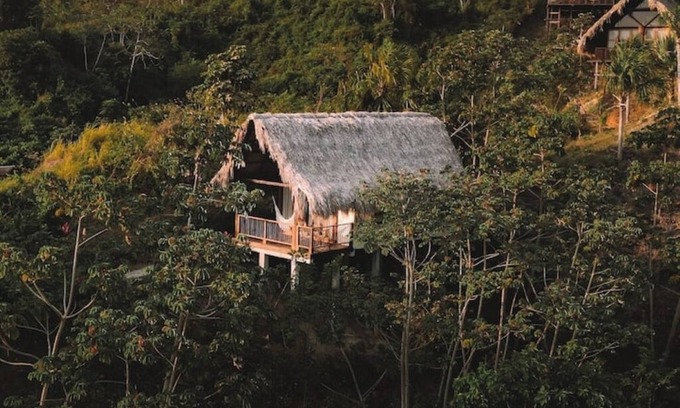 Los Naranjos Cabina | Cielva Tayrona - Quetzal Cabin Sea View A/C