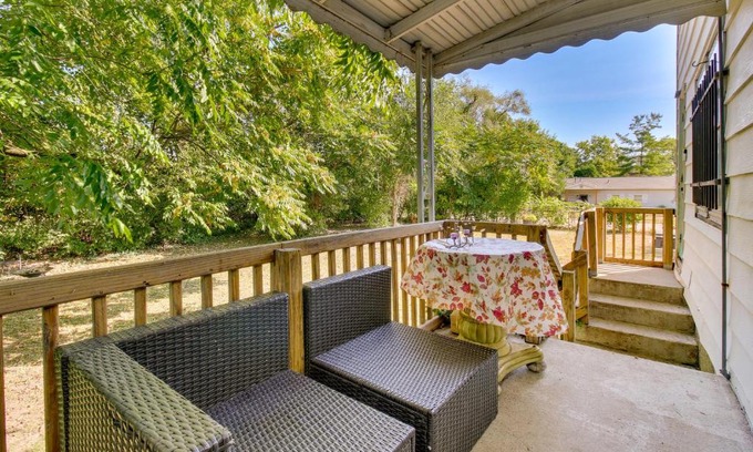 Lincoln Heights Casa | Cincinnati Home Rental with Balcony and Fire Pit!