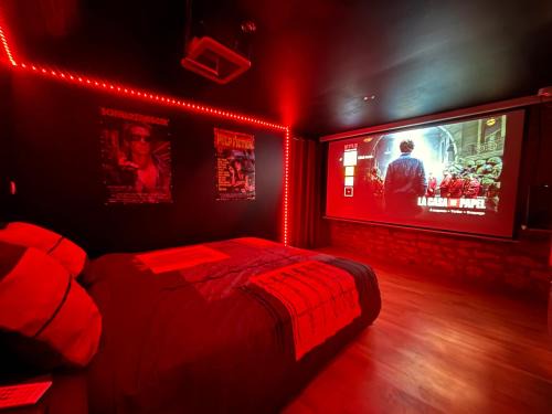 Vincelles Apartamento | Cinema room - Proche Auxerre