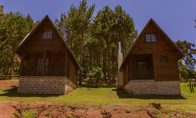 Beco da Alegria Chalet De Esquí | Cinnamon, Rio Grande do Sul Lion Huts de la tribu Judah.